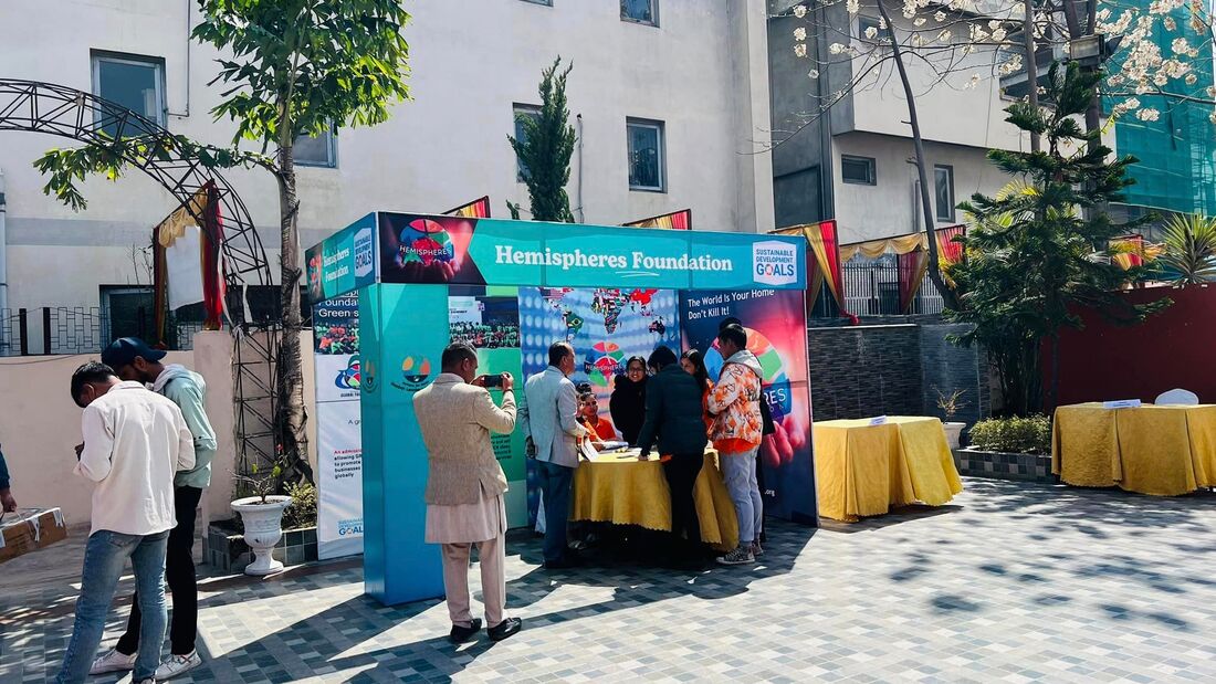 International regional summit booth
