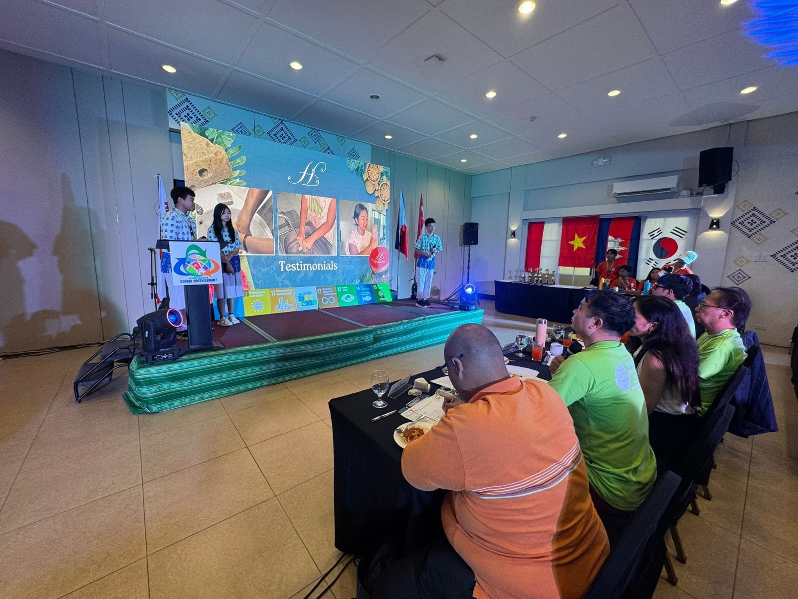 Global Youth Summit testimonials session
